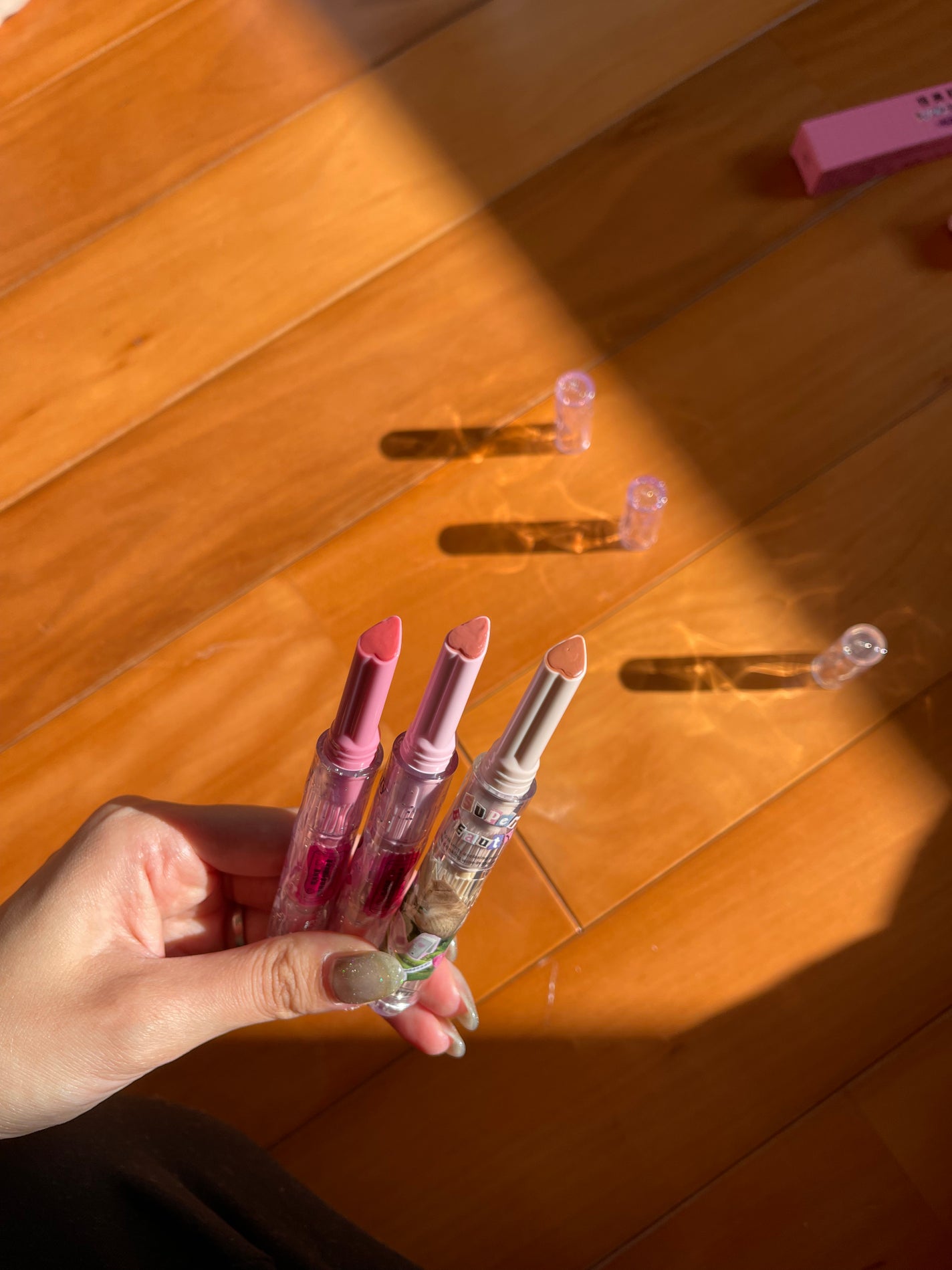 フロレット メルティーハート スティックグロス/FLORTTE/口紅を使ったクチコミ(2枚目)