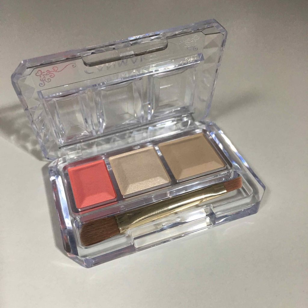 シークレットカラーアイズ/キャンメイク/アイシャドウパレットを使ったクチコミ(2枚目)