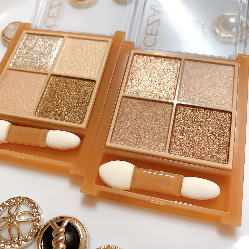 ベージュトーンアイシャドウ/CEZANNE/アイシャドウパレットを使ったクチコミ(3枚目)