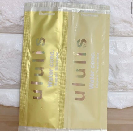 ウォーターコンク リペアシャンプー/ヘアトリートメント/ululis/シャンプー・コンディショナーを使ったクチコミ(1枚目)