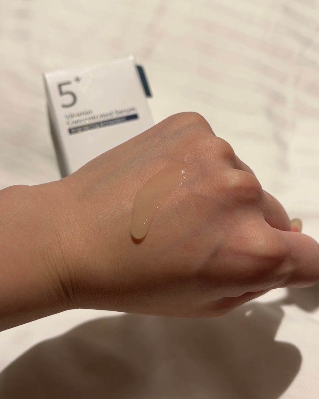 5番 白玉グルタチオンC美容液/numbuzin/美容液を使ったクチコミ(3枚目)