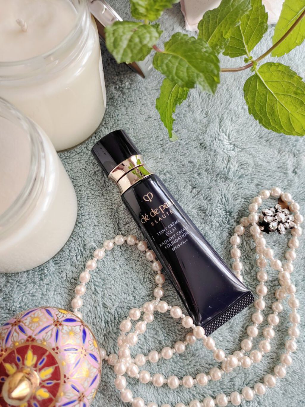 クレ・ド・ポー ボーテ タンクレームエクラn/クレ・ド・ポー ボーテ/クリーム・エマルジョンファンデーションを使ったクチコミ（1枚目）