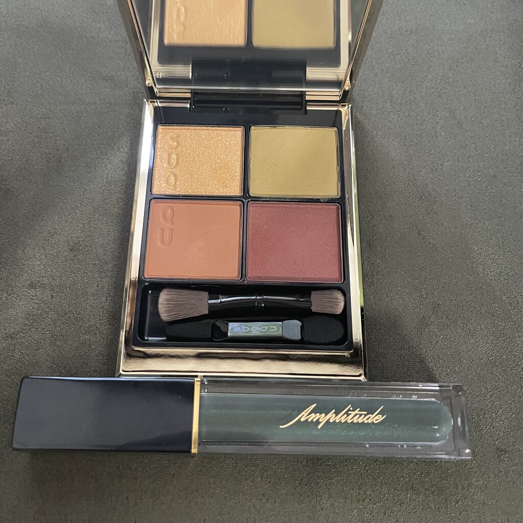 エクストラボリューム カラーマスカラ 01 モスグリーン/Amplitude/マスカラを使ったクチコミ（1枚目）