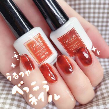 カラフルネイルズ キャンメイクを使った口コミ べっ甲ネイル Howto動画つき 以前 By Borotama 混合肌 Lips