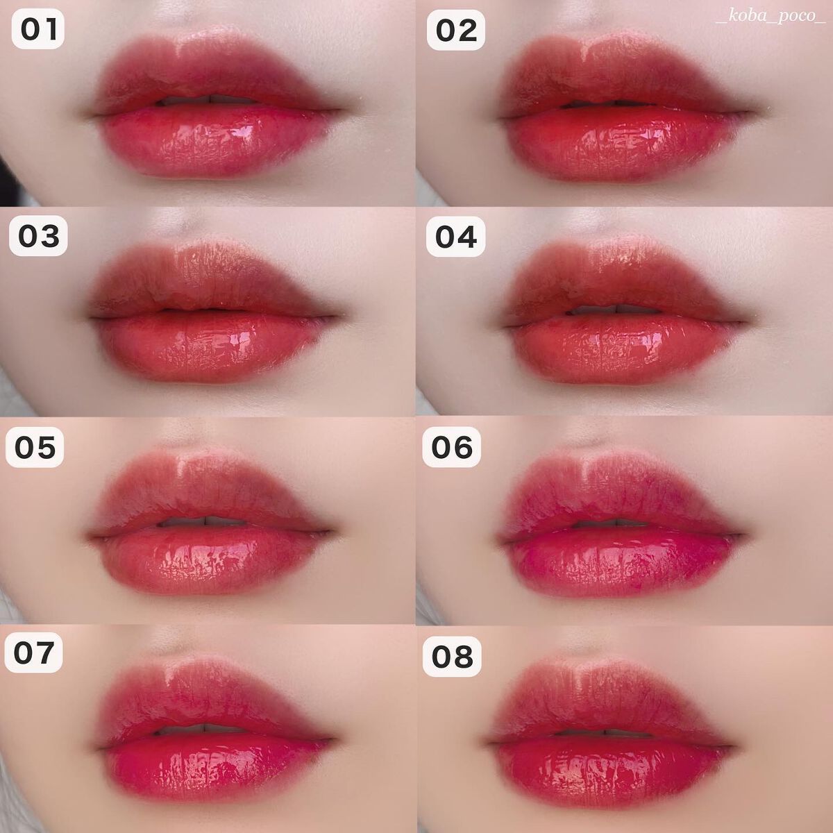 ハートクラッシュ ベアグレイズティント/HOLIKA HOLIKA/リップティントを使ったクチコミ(8枚目)