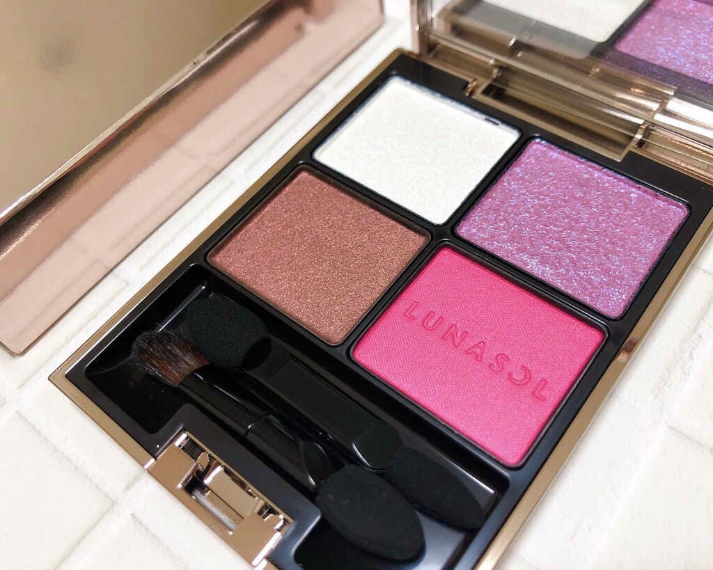 アイカラーレーション/LUNASOL/アイシャドウパレットを使ったクチコミ(4枚目)
