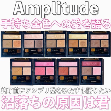 コンスピキュアス アイズ 10 キャメルピンク/Amplitude/アイシャドウパレットを使ったクチコミ（1枚目）