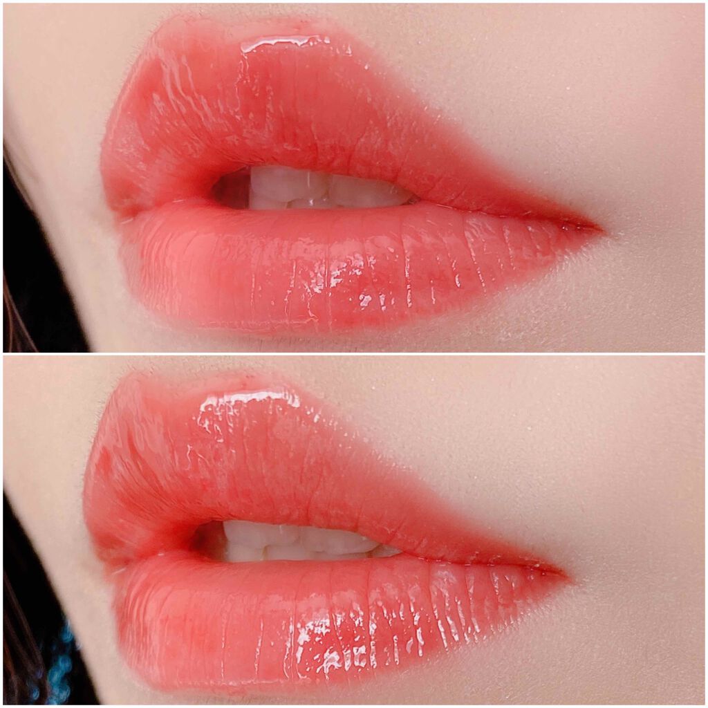 ブルーミングリップグロウ/CAROME./口紅を使ったクチコミ(3枚目)