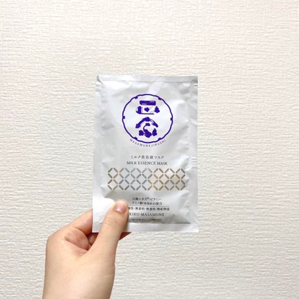 正宗印 ミルク美容液マスク/菊正宗/シートマスク・パックを使ったクチコミ(5枚目)