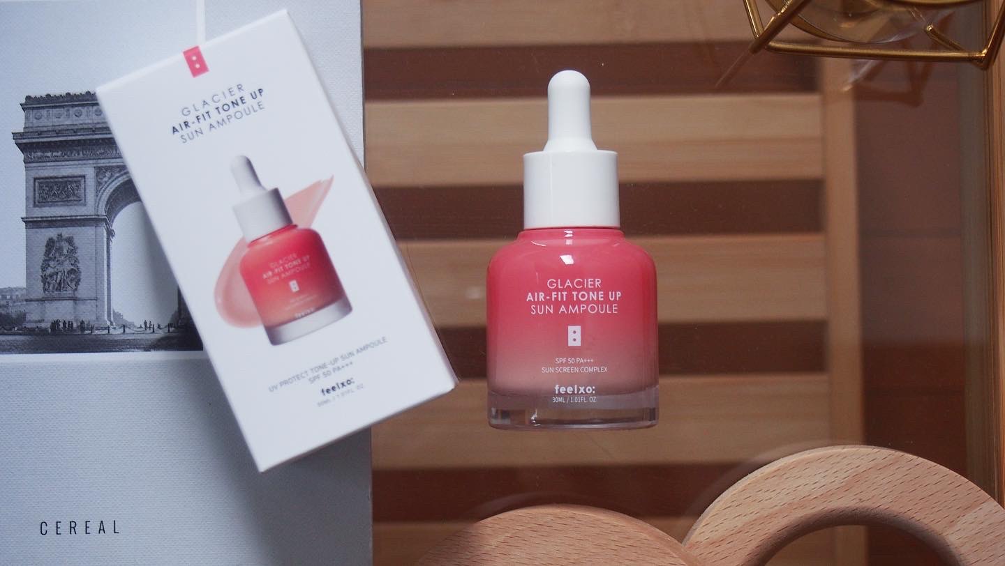 ピルソ グラシアエアフィットトーンアップサンアンプル SPF50 PA+++/feelxo/化粧下地を使ったクチコミ（1枚目）