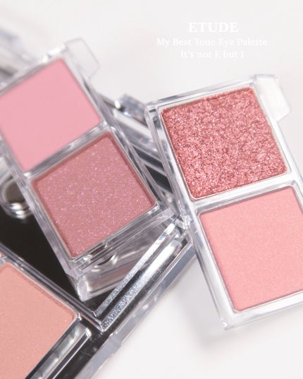 マイベストトーンアイパレット/ETUDE/アイシャドウパレットを使ったクチコミ(10枚目)