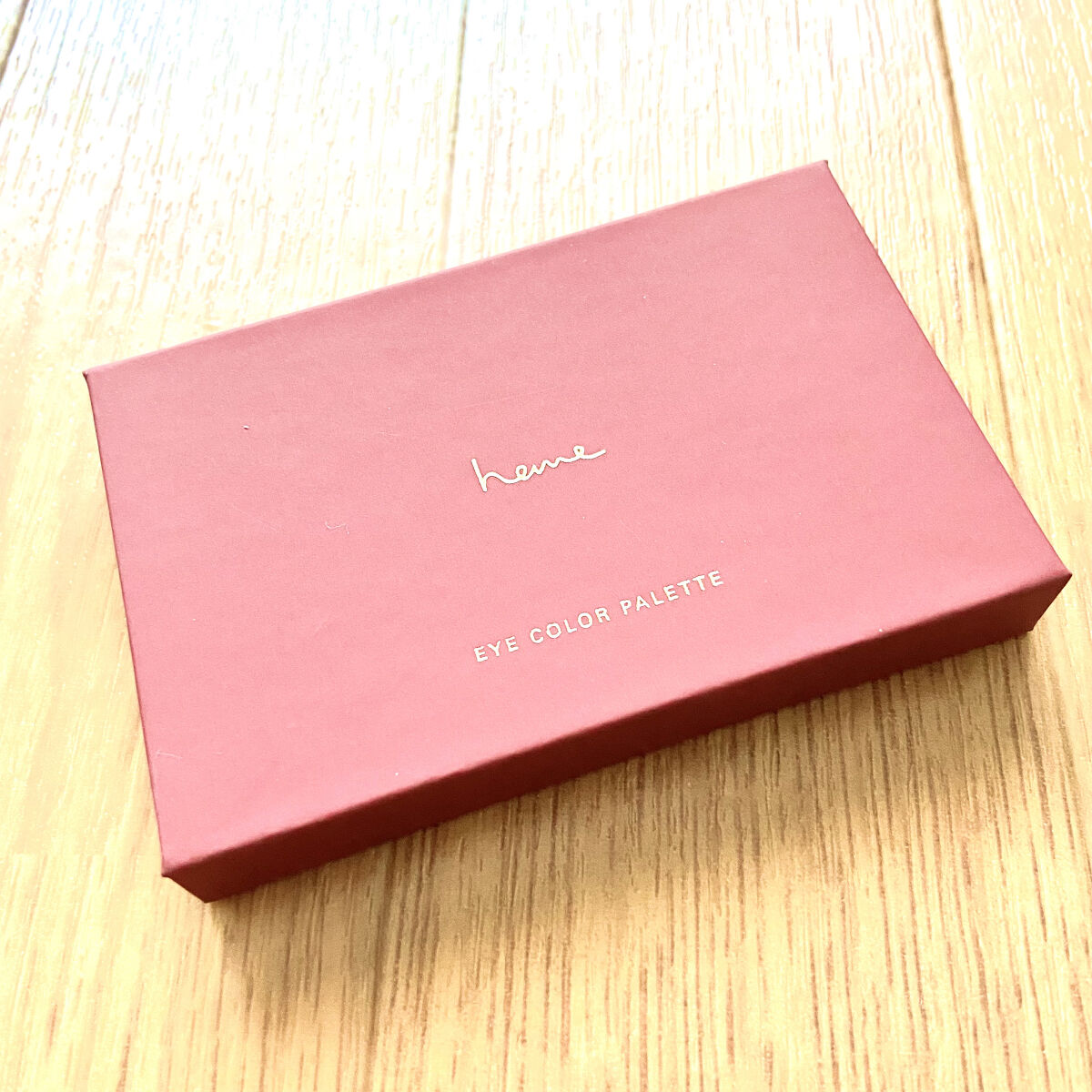 アイカラーパレット/heme/アイシャドウパレットを使ったクチコミ（2枚目）