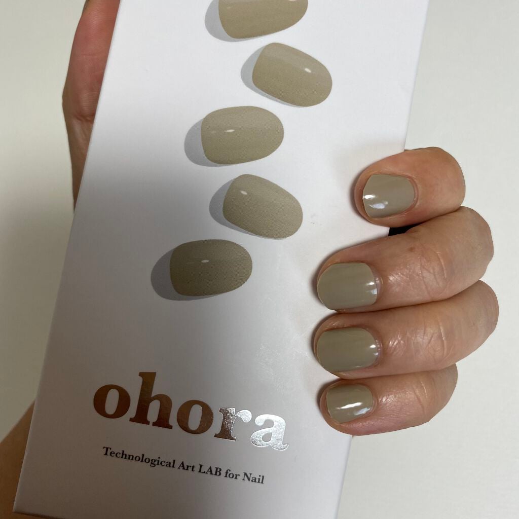 セミキュアジェルネイル(ハンド)/ohora/ネイルシールを使ったクチコミ(3枚目)