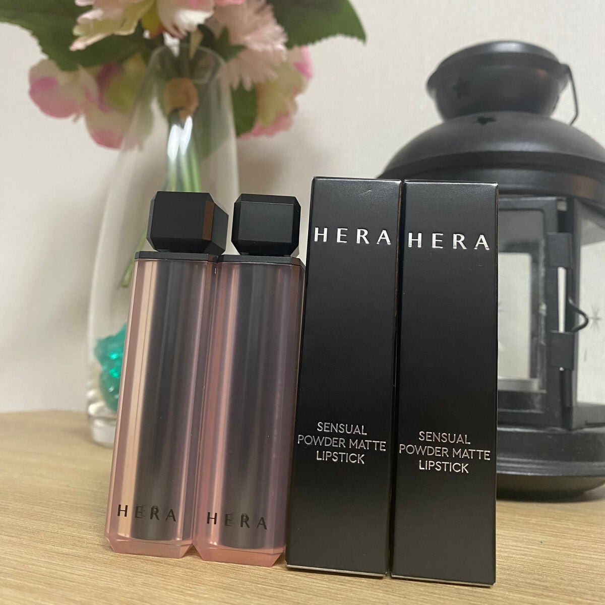 センシュアルパウダーマットリップスティック/HERA/口紅を使ったクチコミ(1枚目)