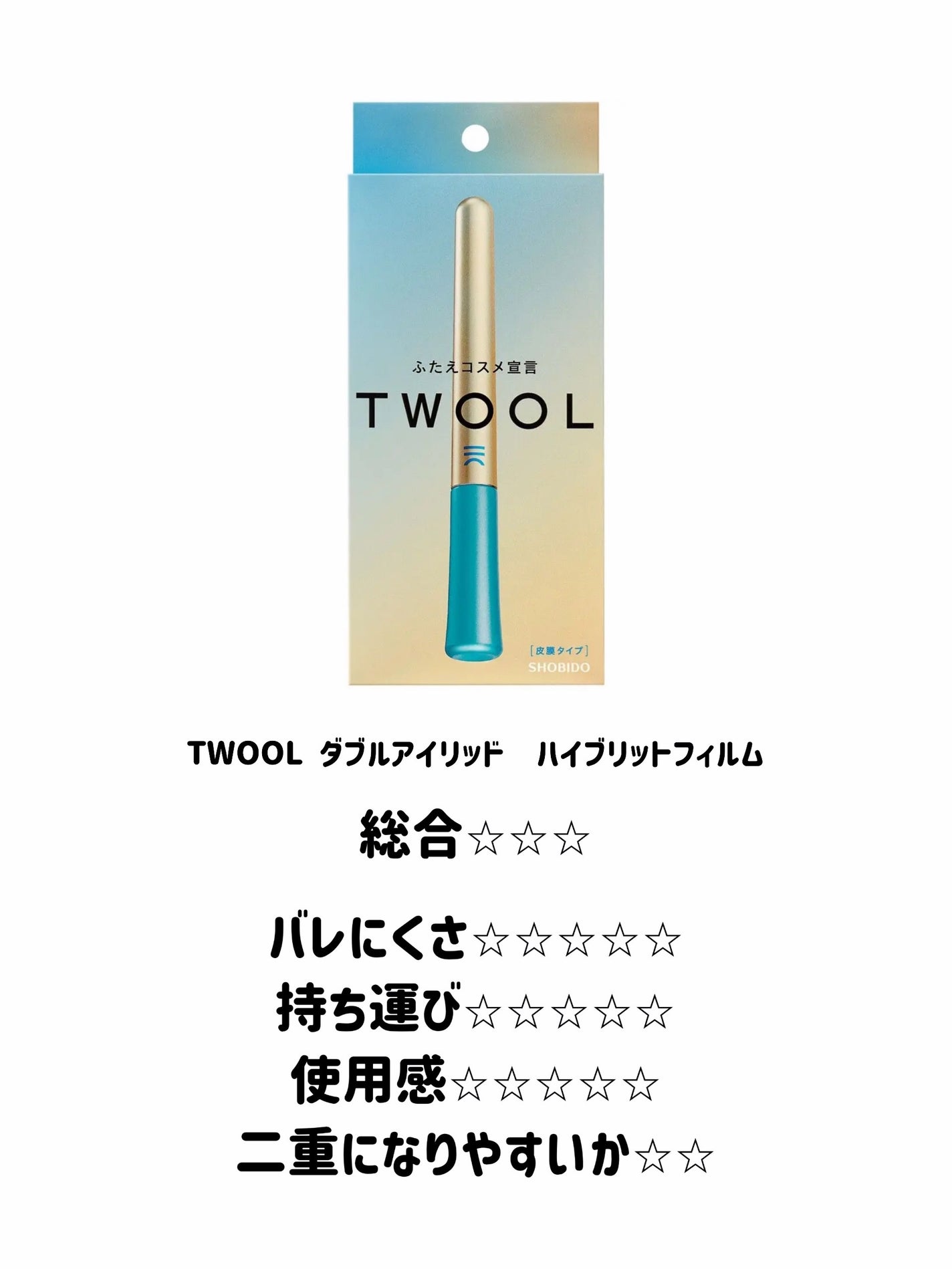 アイトーク/アイトーク/二重まぶた用アイテムを使ったクチコミ(2枚目)