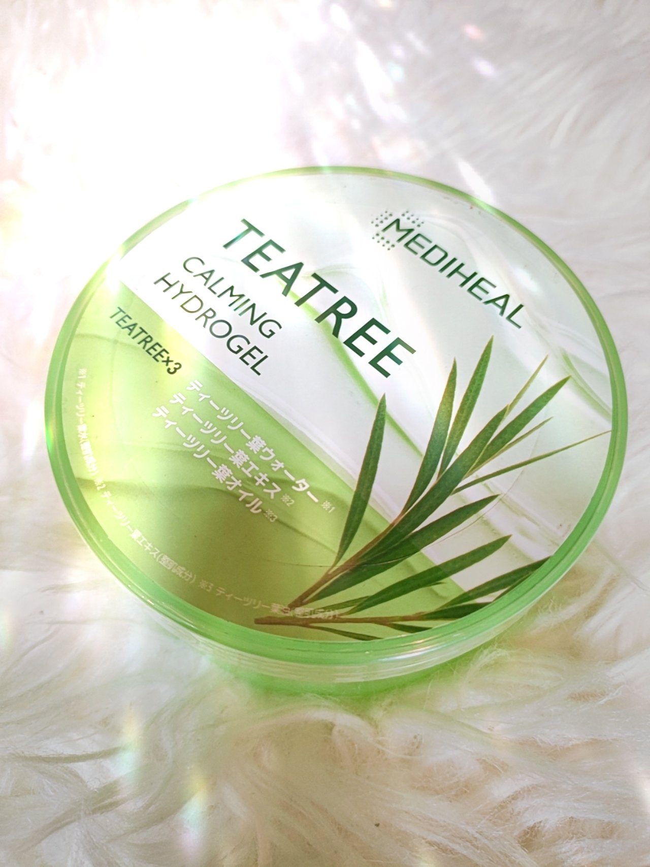 ティーツリーカーミングハイドロジェル/MEDIHEAL/ボディローションを使ったクチコミ（1枚目）