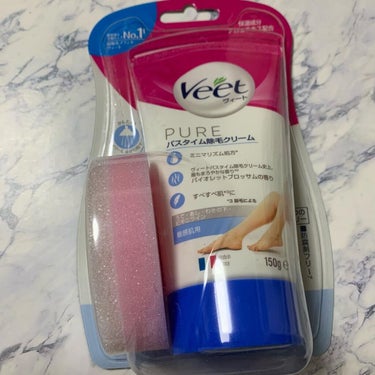 バスタイム除毛クリーム 敏感肌用/Veet/除毛クリームを使ったクチコミ（1枚目）