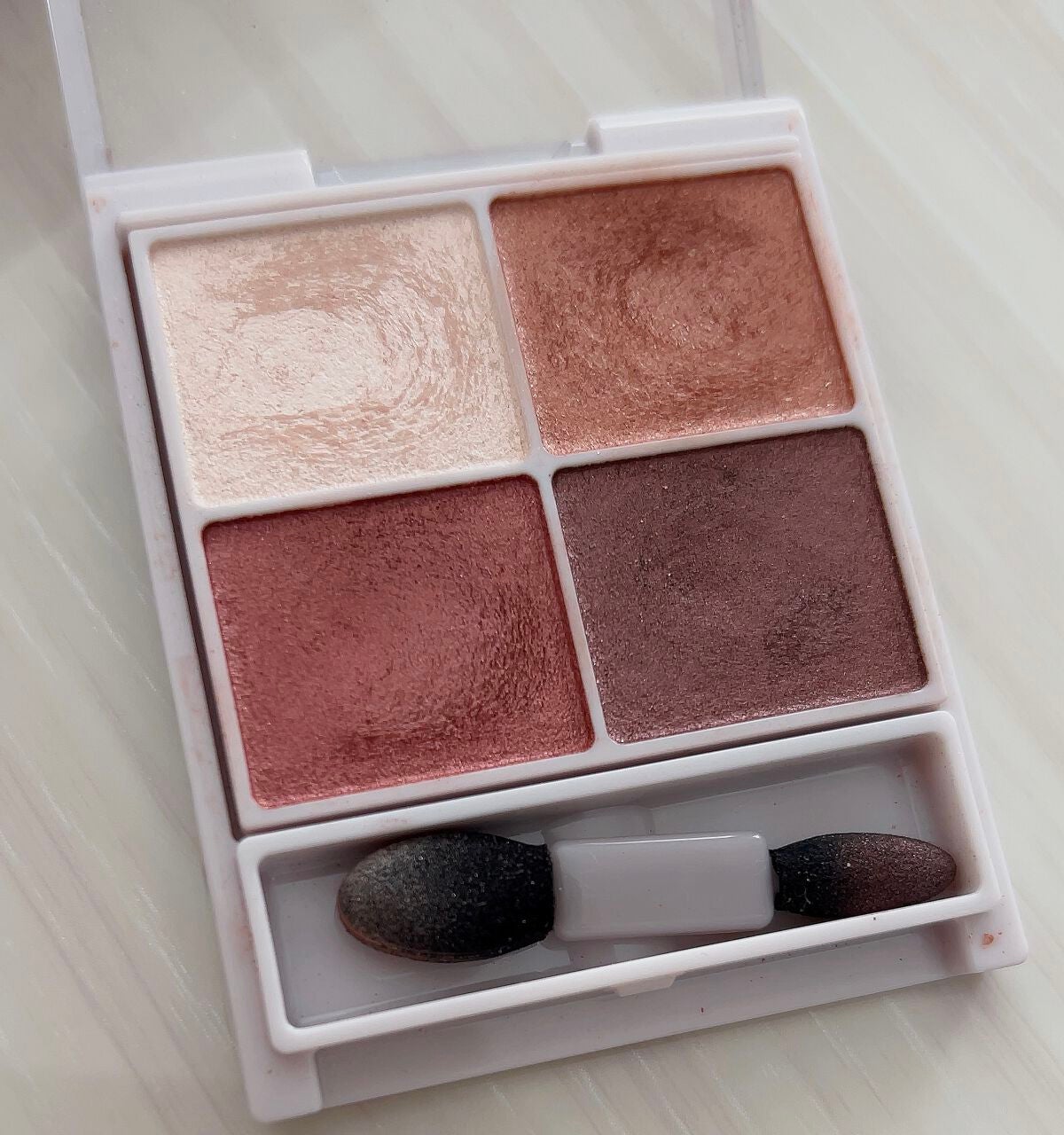 シルキースフレアイズ/キャンメイク/アイシャドウパレットを使ったクチコミ(3枚目)