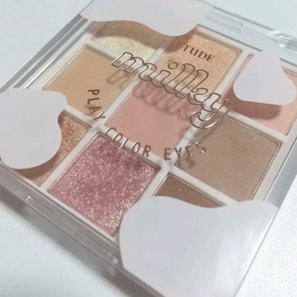 プレイカラーアイズ ≪ミルキーコレクション≫/ETUDE/アイシャドウパレットを使ったクチコミ(1枚目)