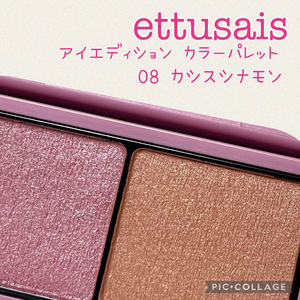 エテュセ アイエディション(カラーパレット)/ettusais/アイシャドウパレットを使ったクチコミ(1枚目)