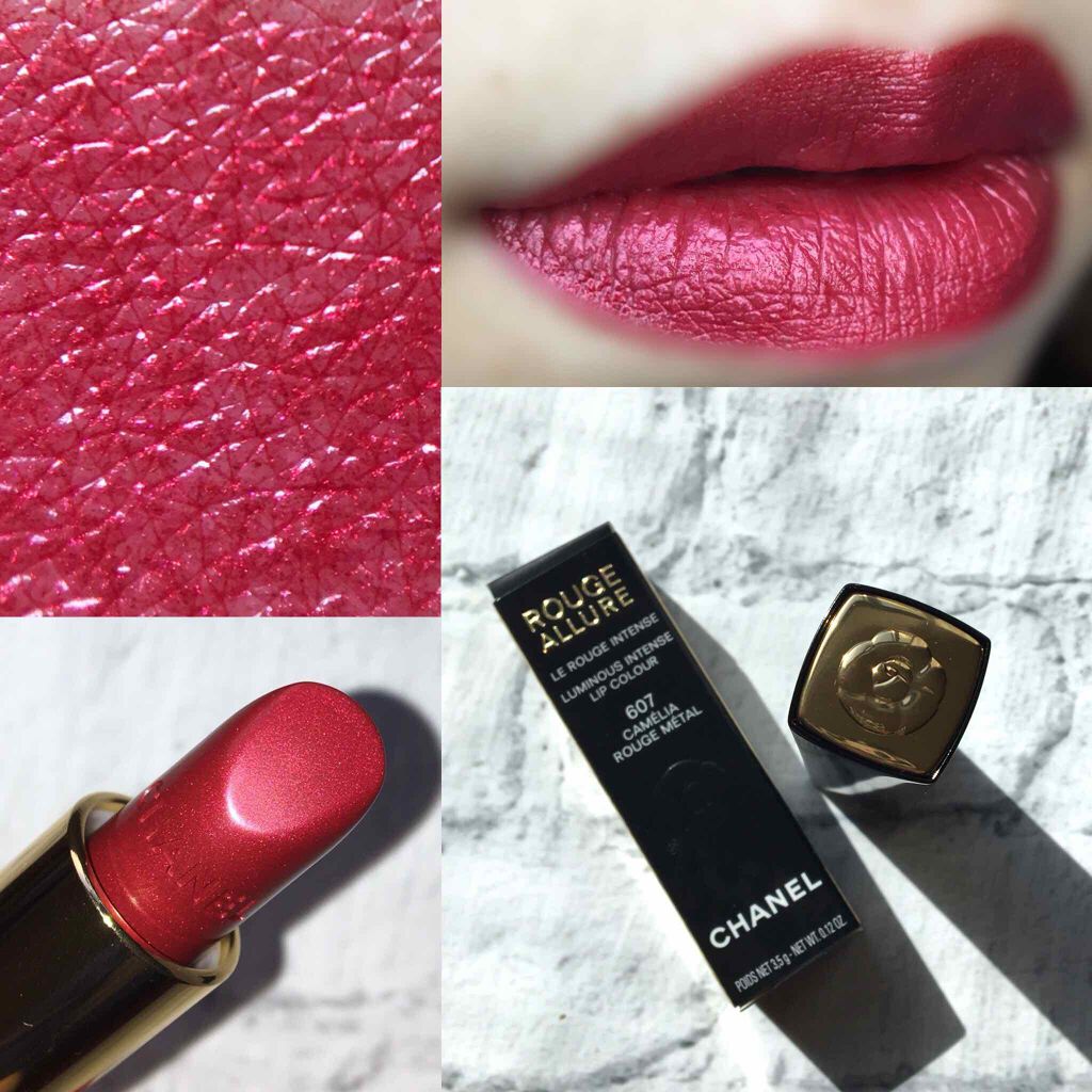 ルージュ アリュール カメリア/CHANEL/口紅を使ったクチコミ(2枚目)