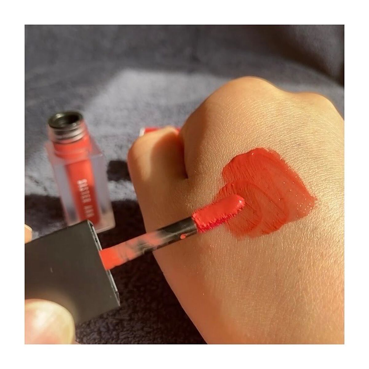 ムードフィットセラムティント/SISTER ANN/リップティントを使ったクチコミ(5枚目)