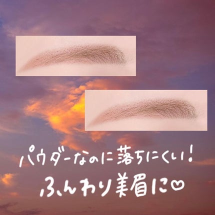 ノーズ&アイブロウパウダー/CEZANNE/パウダーアイブロウを使ったクチコミ(5枚目)