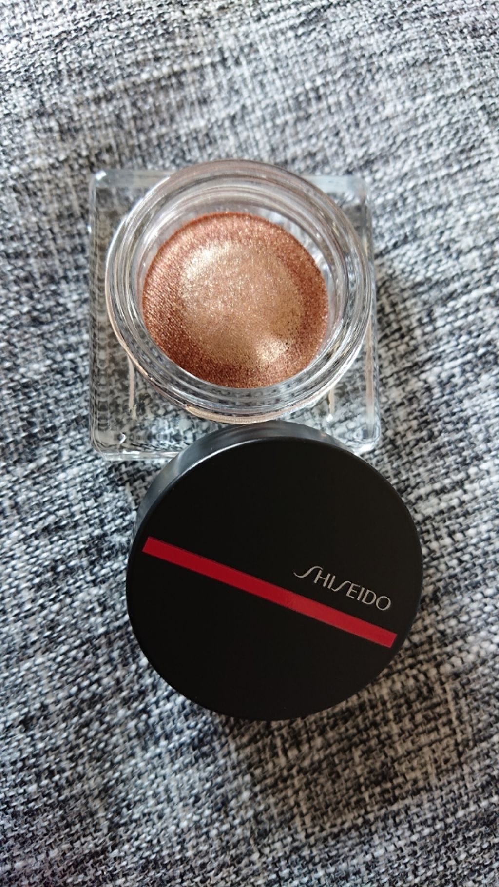 オーラデュウ プリズム/SHISEIDO/単色アイシャドウを使ったクチコミ(3枚目)