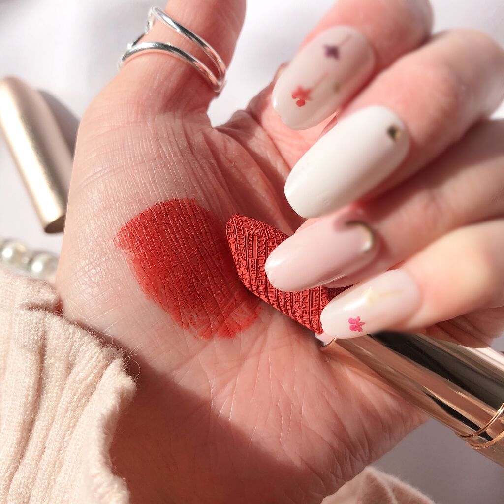 HEXZE「ハートシーフ」ラスティングリップ/HEXZE(ヘックスゼ)/口紅を使ったクチコミ(2枚目)