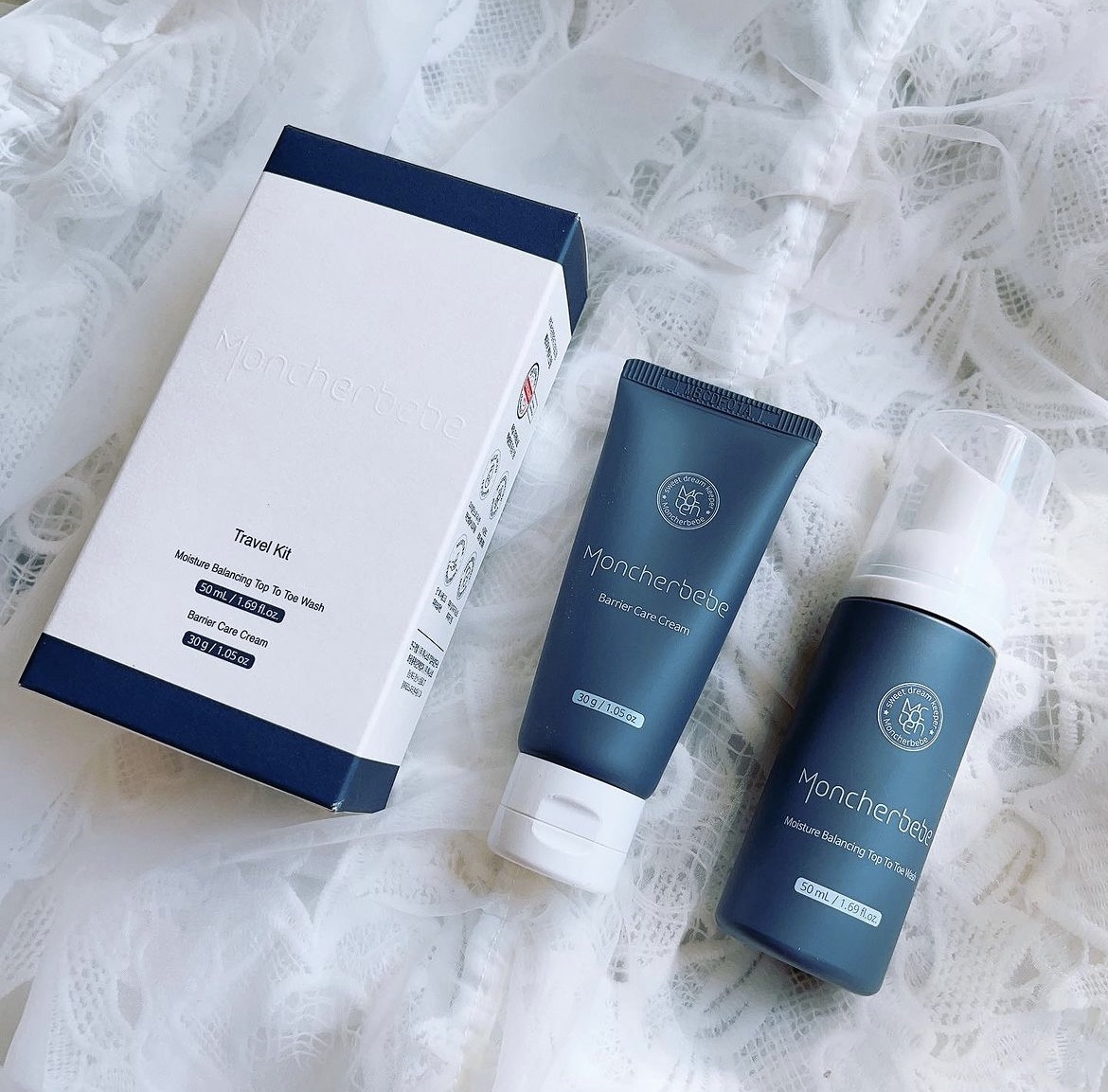 Travel Kit/Moncher BeBe/スキンケアキットを使ったクチコミ（1枚目）