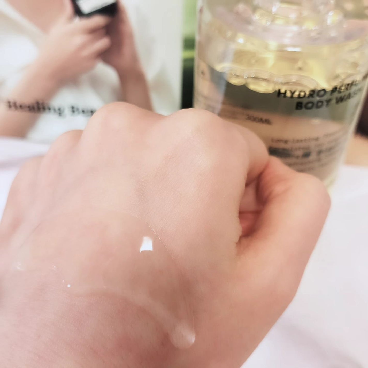 ハイドロパフュームドボディウォッシュ/Tender garden/ボディソープを使ったクチコミ(3枚目)