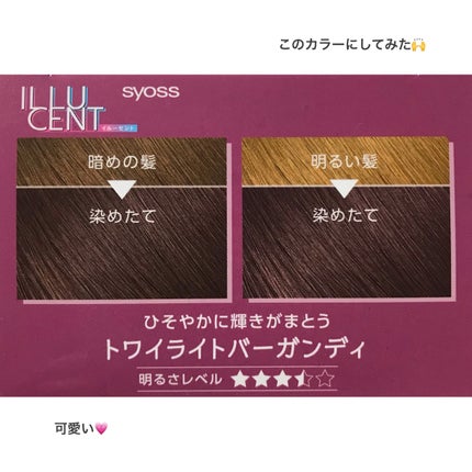 イルーセント ミルキーヘアカラー/サイオス/ヘアカラーを使ったクチコミ(4枚目)