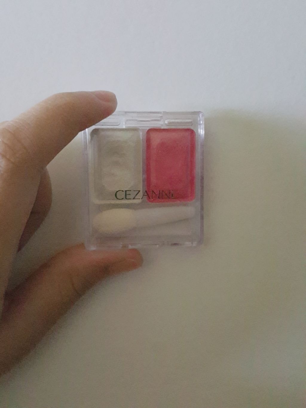 ツーカラー アイシャドウ ラメシリーズ/CEZANNE/アイシャドウパレットを使ったクチコミ（1枚目）