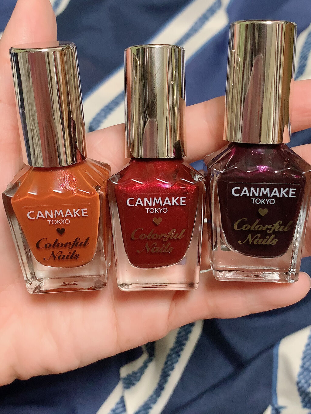 カラフルネイルズ/キャンメイク/マニキュアを使ったクチコミ（1枚目）