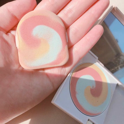 カラーブレンドグローファンデーション/ディエム クルール/クリーム・エマルジョンファンデーションを使ったクチコミ(2枚目)