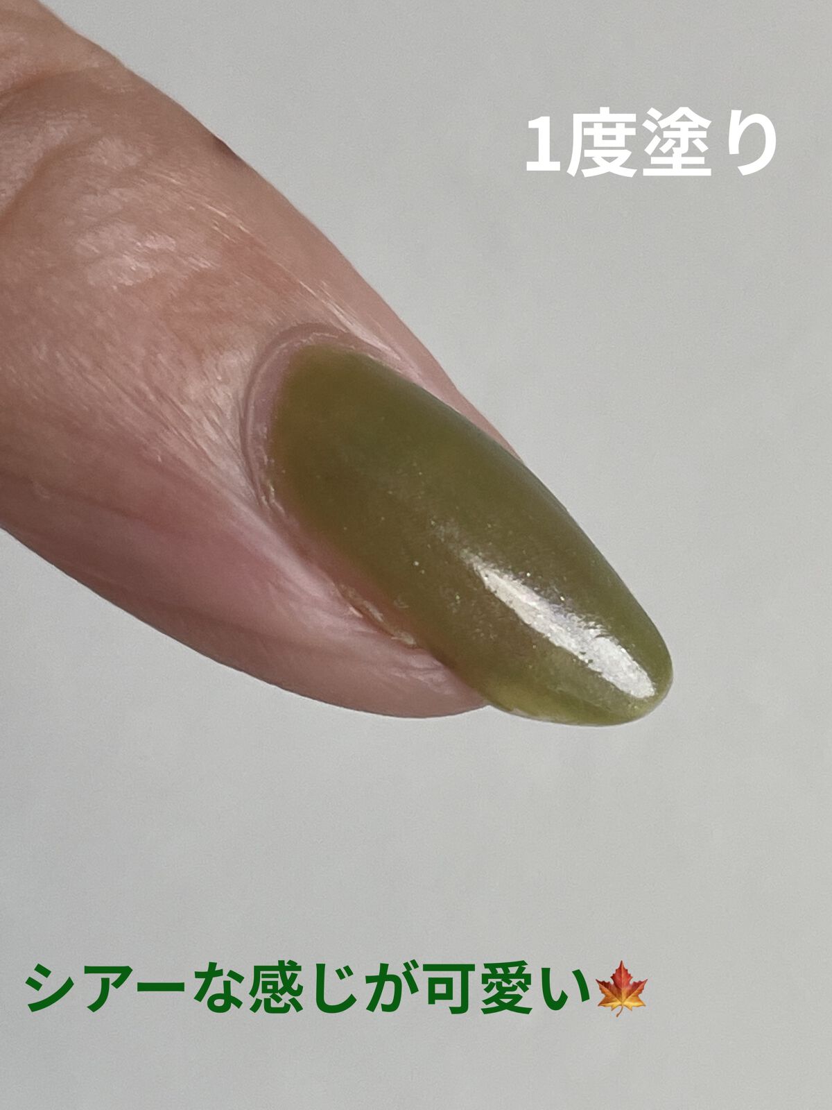 ネイル カラー ポリッシュ 145 葉詩 -HAUTA＜限定色＞/SUQQU/マニキュアを使ったクチコミ（2枚目）