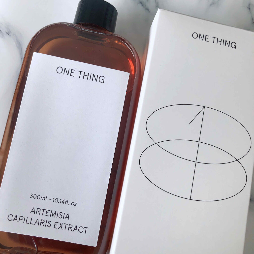カワラヨモギ化粧水/ONE THING/化粧水を使ったクチコミ（2枚目）