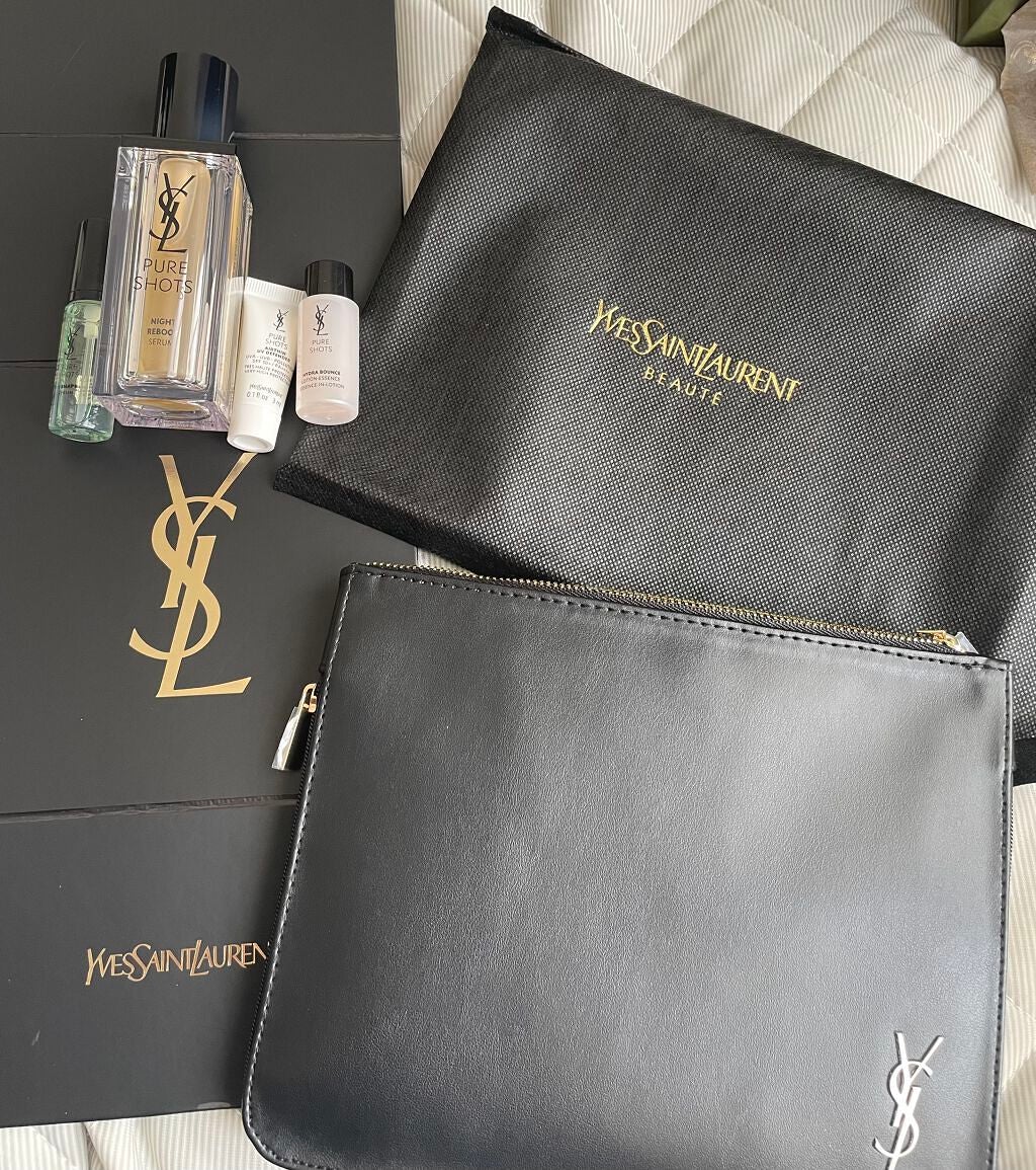 ピュアショット ナイト リチャージセラム/YVES SAINT LAURENT BEAUTE/美容液を使ったクチコミ(1枚目)