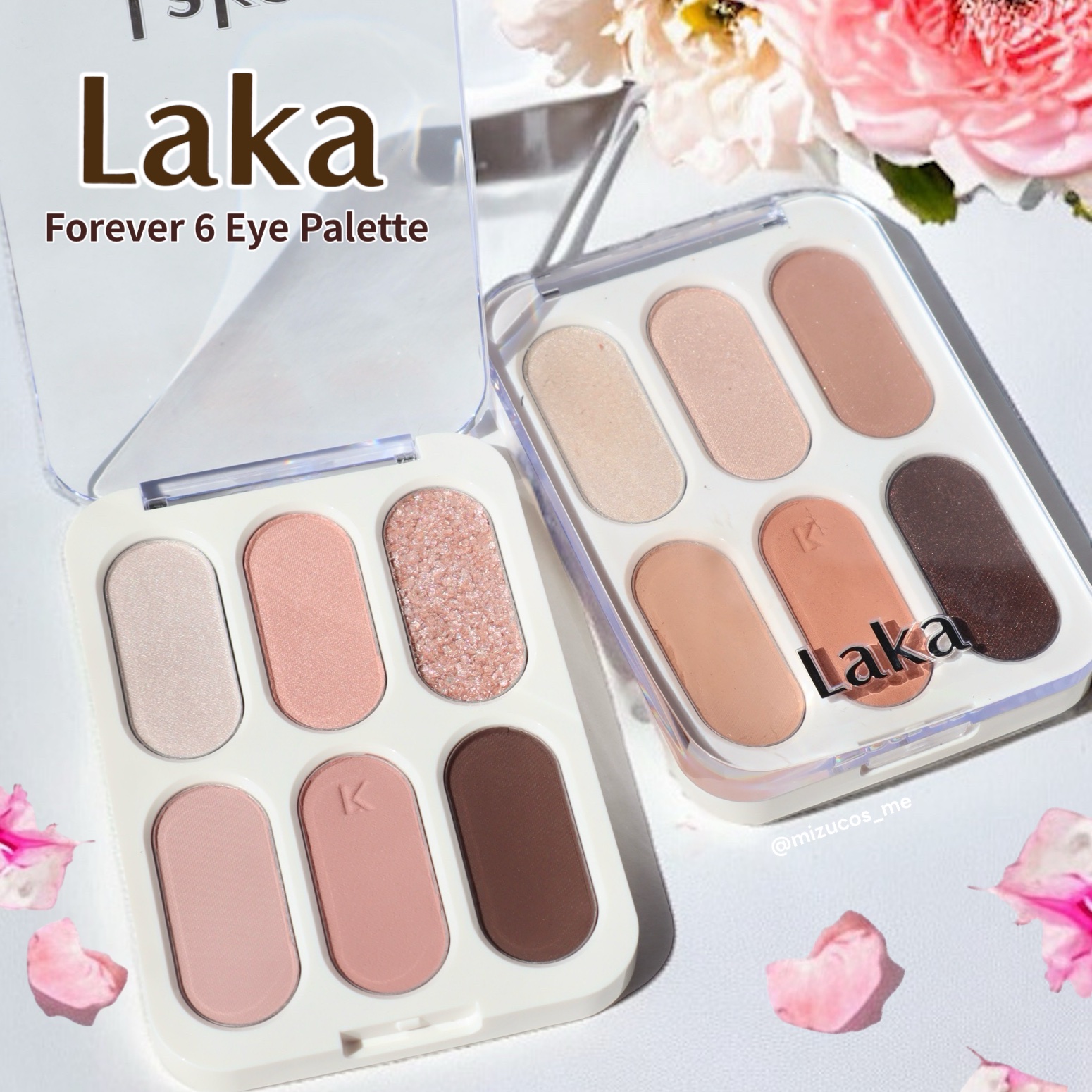 フォーエバー6アイパレット/Laka/アイシャドウパレットを使ったクチコミ（1枚目）