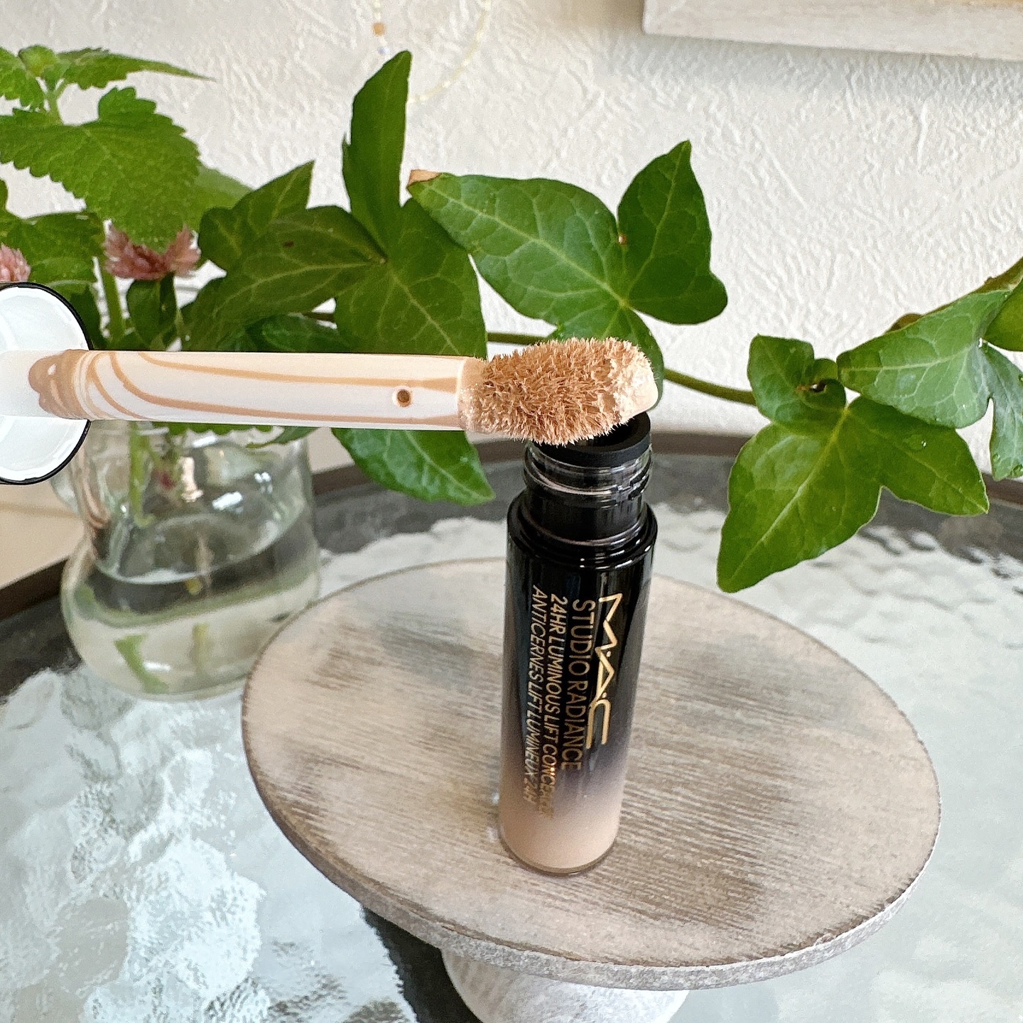 #270S ミニ ラウンド スラント ブラシ/M・A・C/メイクブラシを使ったクチコミ（2枚目）