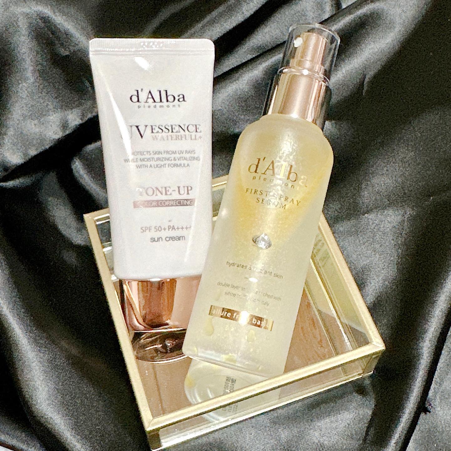 ウォータフルトーンアップサンクリーム/ダルバ/日焼け止めクリームを使ったクチコミ（1枚目）