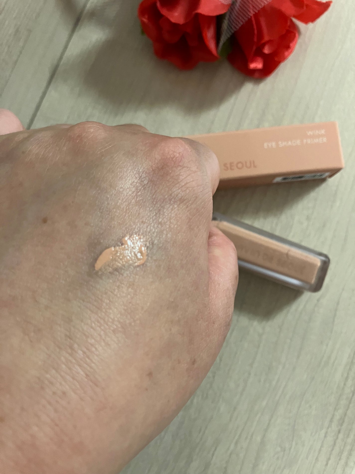 ウインク アイ シェード プライマー/Javin De Seoul/リキッドアイシャドウを使ったクチコミ(4枚目)