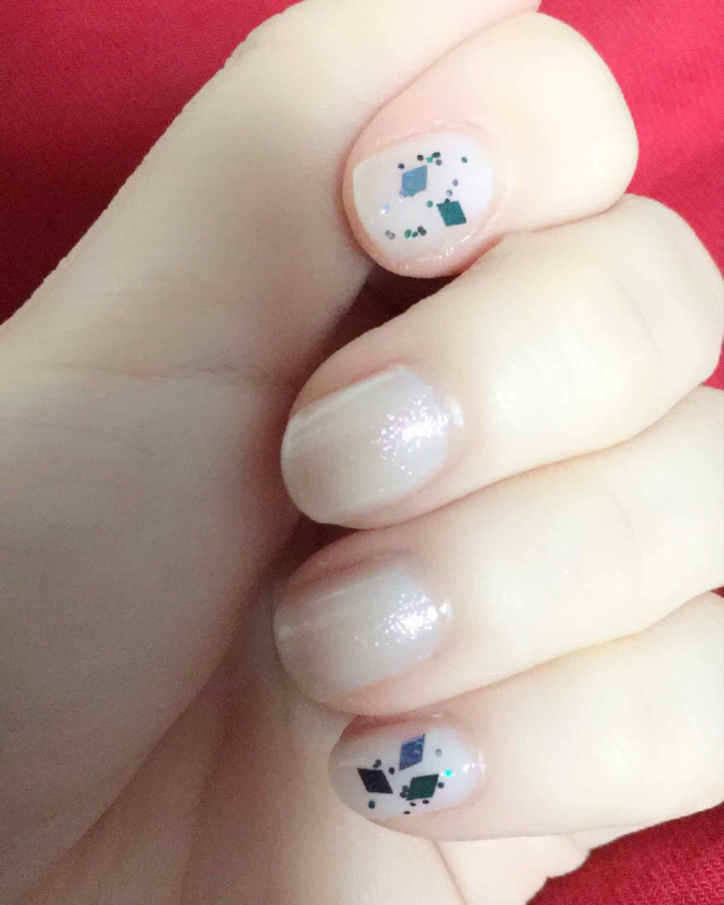 ネイル エナメル/ちふれ/マニキュアを使ったクチコミ(3枚目)