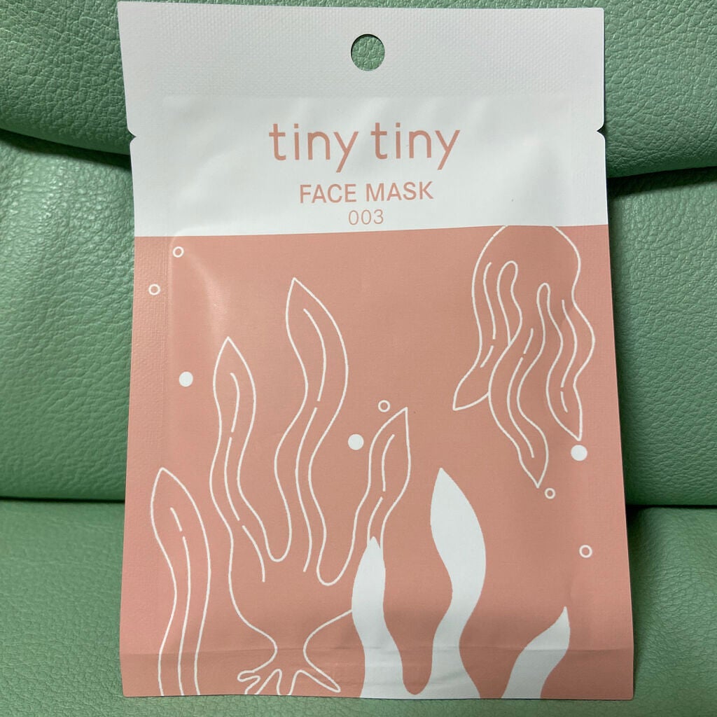 FACE MASK/tiny tiny/シートマスク・パックを使ったクチコミ(1枚目)
