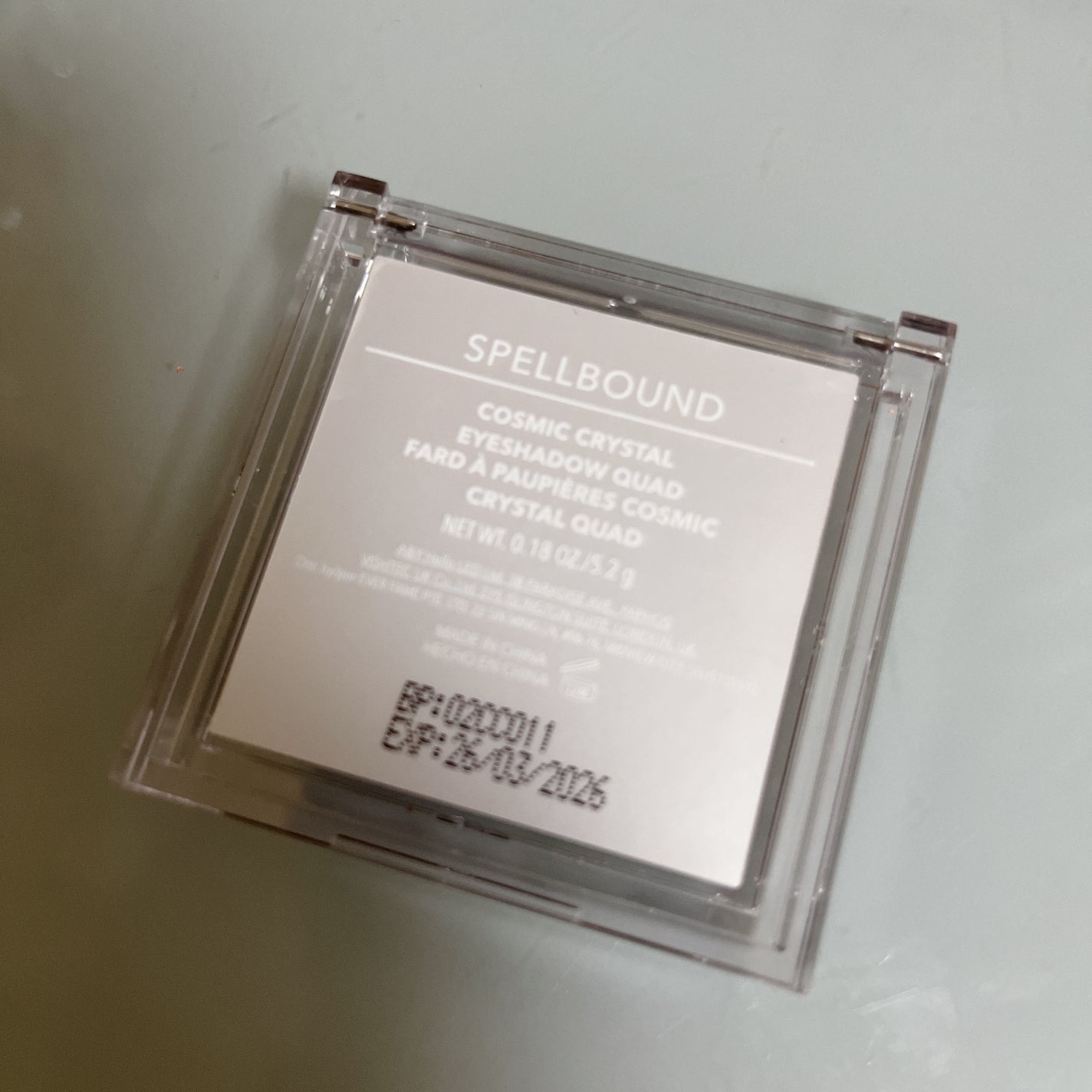 Cosmic Crystal 4色アイシャドウパレット/SHEGLAM/アイシャドウパレットを使ったクチコミ(4枚目)