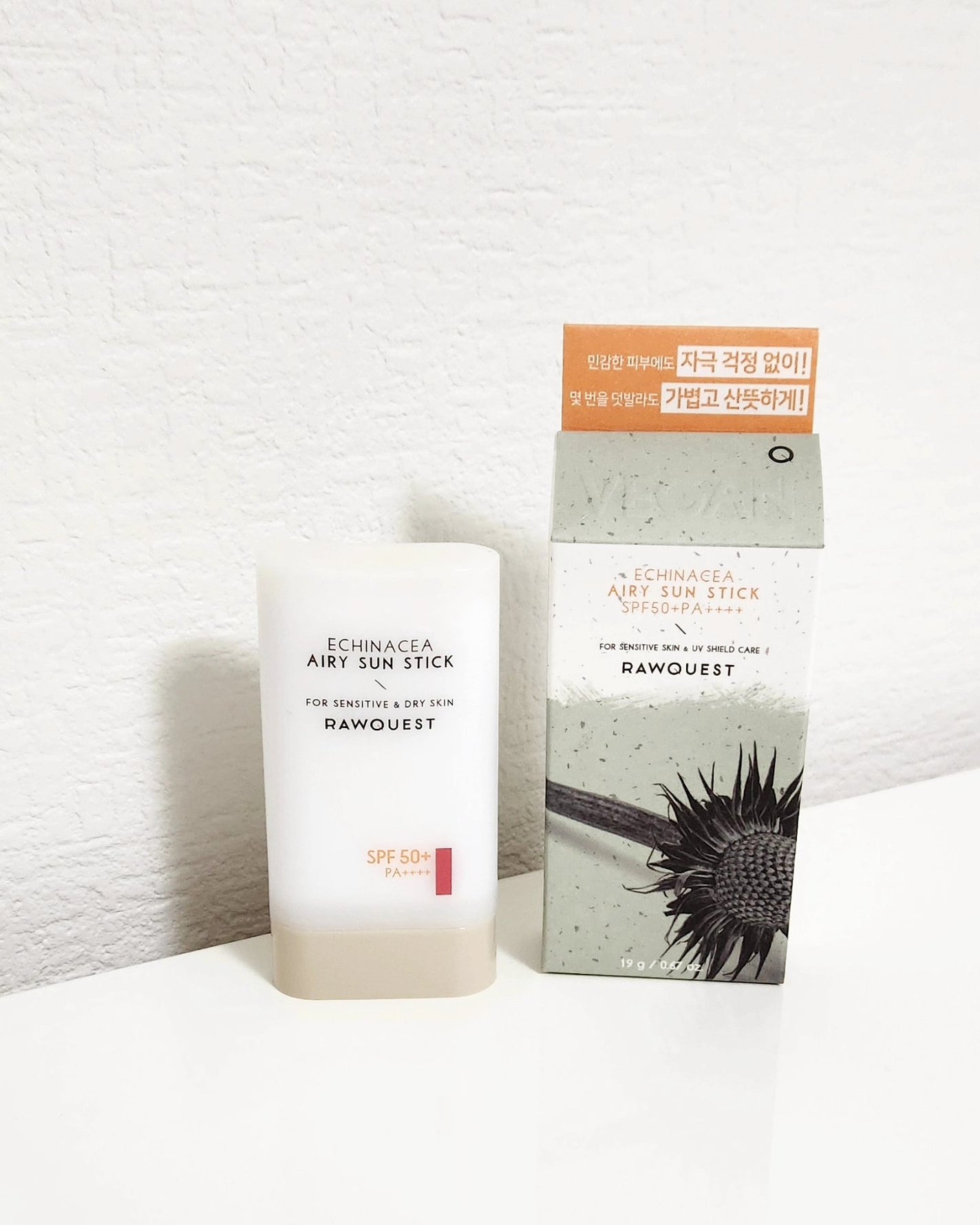 Echinacea Airy Sun Stick/RAWQUEST/日焼け止めスティックを使ったクチコミ(1枚目)