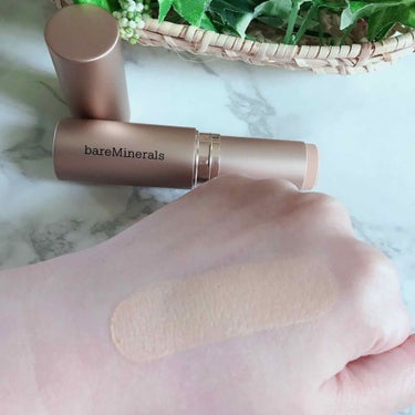 CR ハイドレイティング ファンデーション スティック/bareMinerals/その他ファンデーションを使ったクチコミ（2枚目）