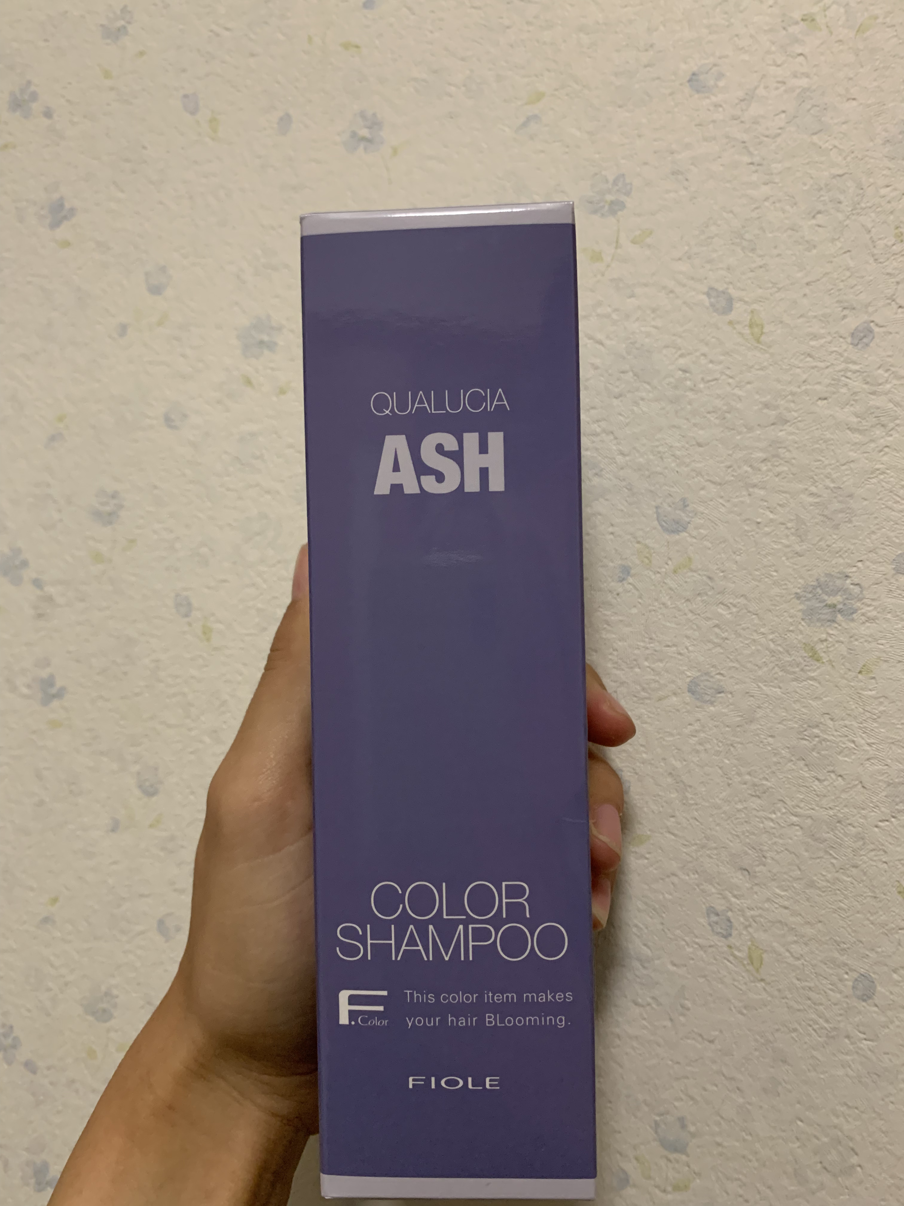 クオルシア カラーシャンプー/クオルシア/市販シャンプーを使ったクチコミ（1枚目）