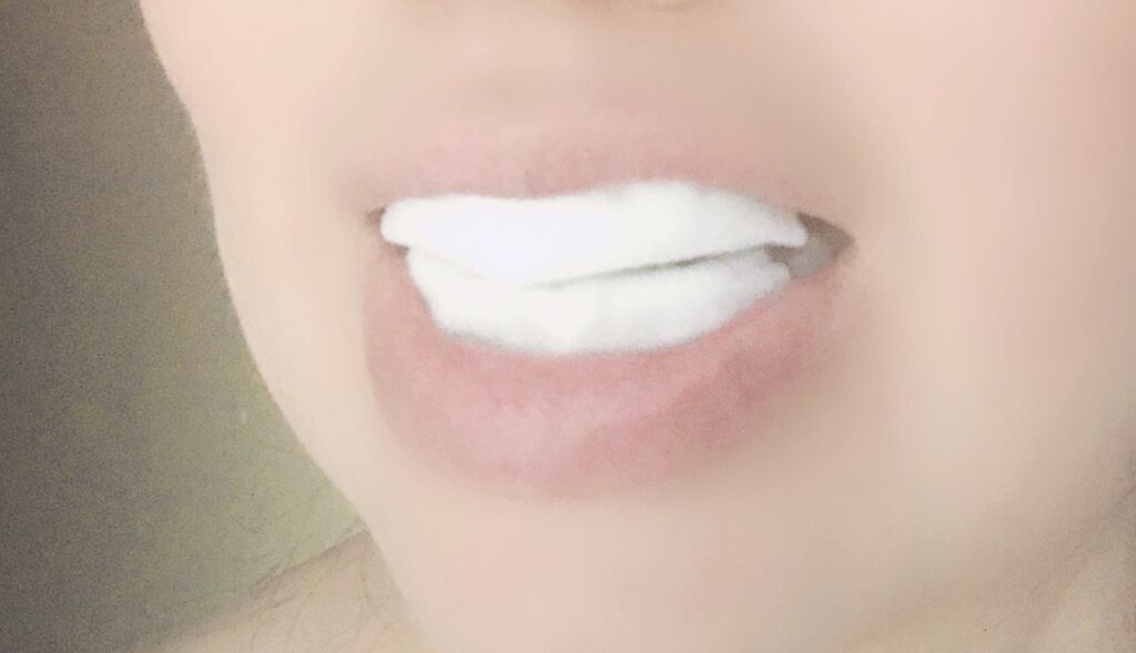 プレミアム ティースホワイトパック/Smile Cosmetique/その他オーラルケアを使ったクチコミ(2枚目)