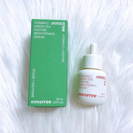 ビタC グリーンティーエンザイム ブライト セラム/innisfree/美容液を使ったクチコミ(4枚目)